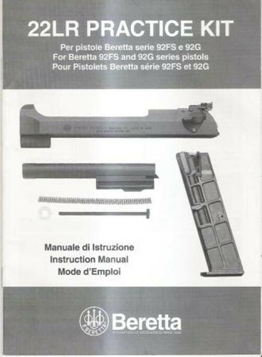 Manuale beretta 22lr practice - manuale,