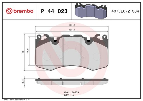 Kit pastiglie freno - ,,